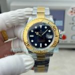 N+ Factory Swiss Clone Rolex Yacht-Master 40mm Two-tone Blue Face Watch 